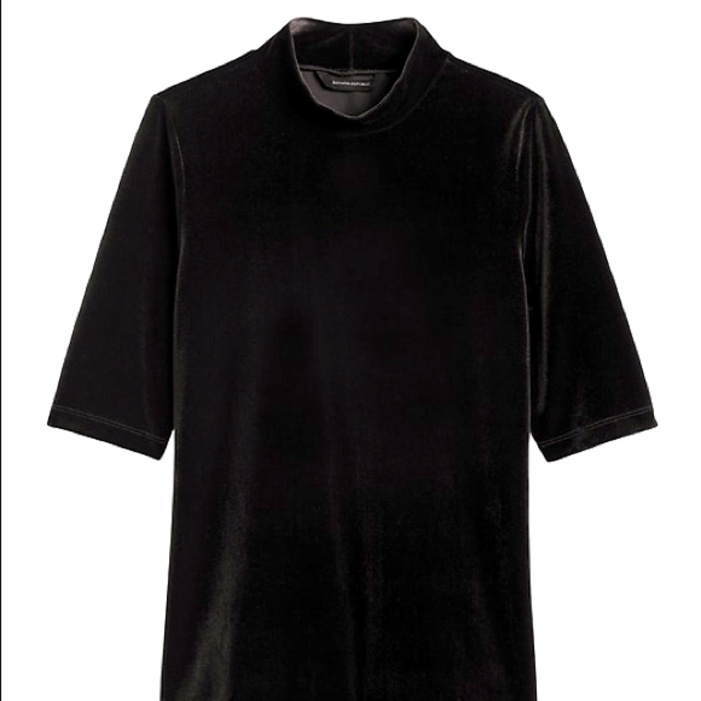 Banana Republic Black Velvet Top- new with tags!